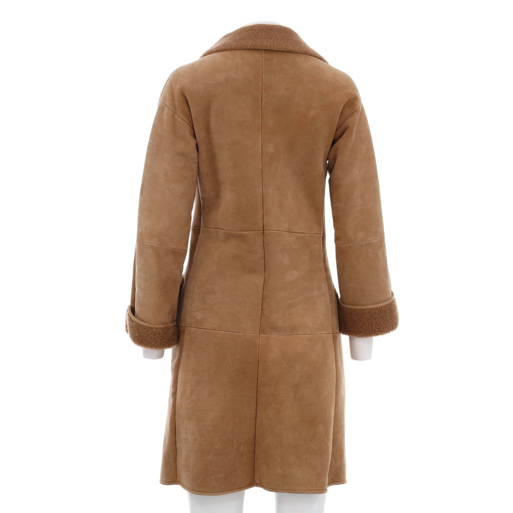 Women's Open-Front Jacket Sheepskin