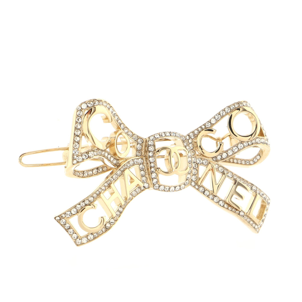 Bow-tiful Hair Clip Metal with Crystal XS