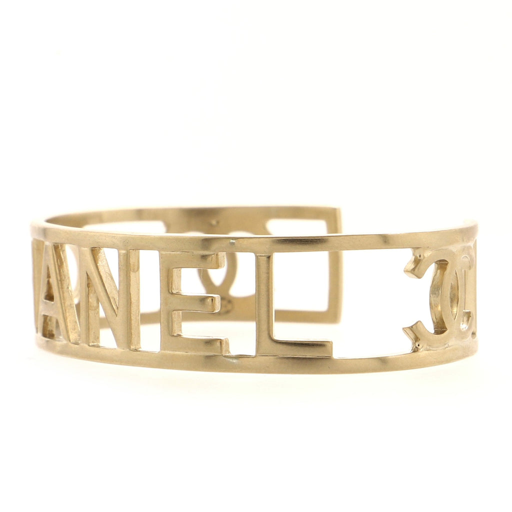 Logo Cuff Bracelet Metal