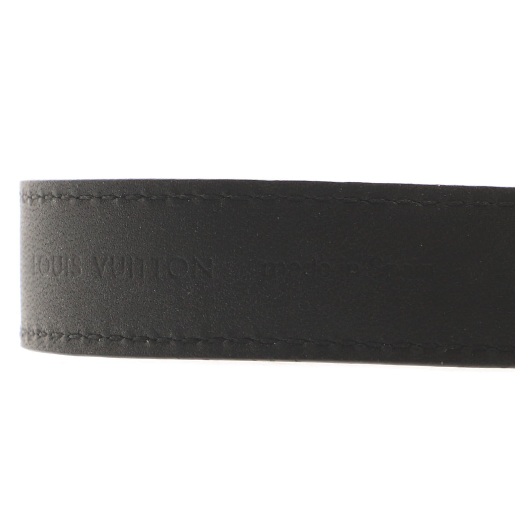 LV Slim Bracelet Monogram Eclipse Canvas