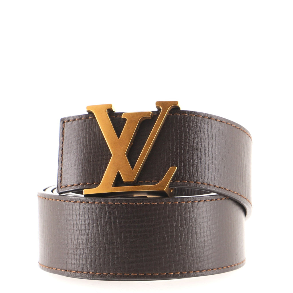 LV Initiales Belt Leather Wide 105