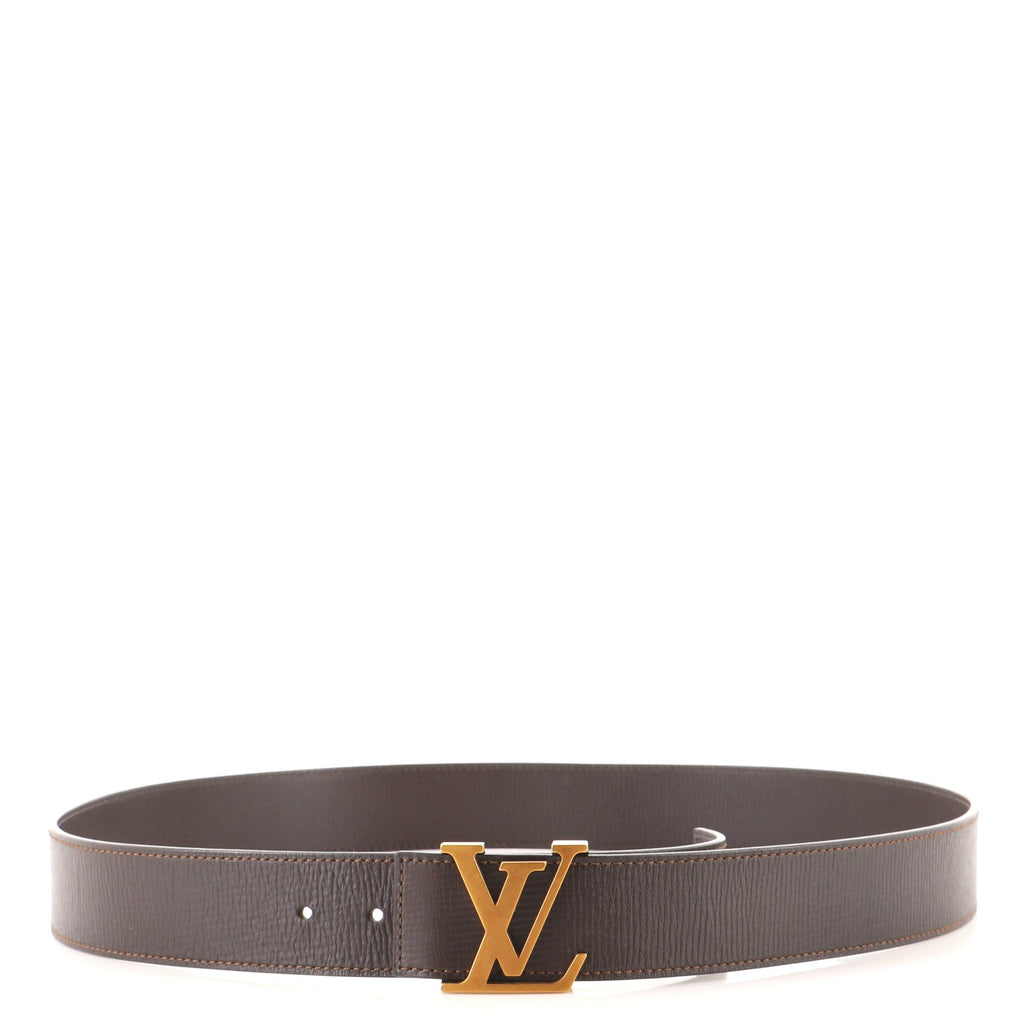 LV Initiales Belt Leather Wide 105