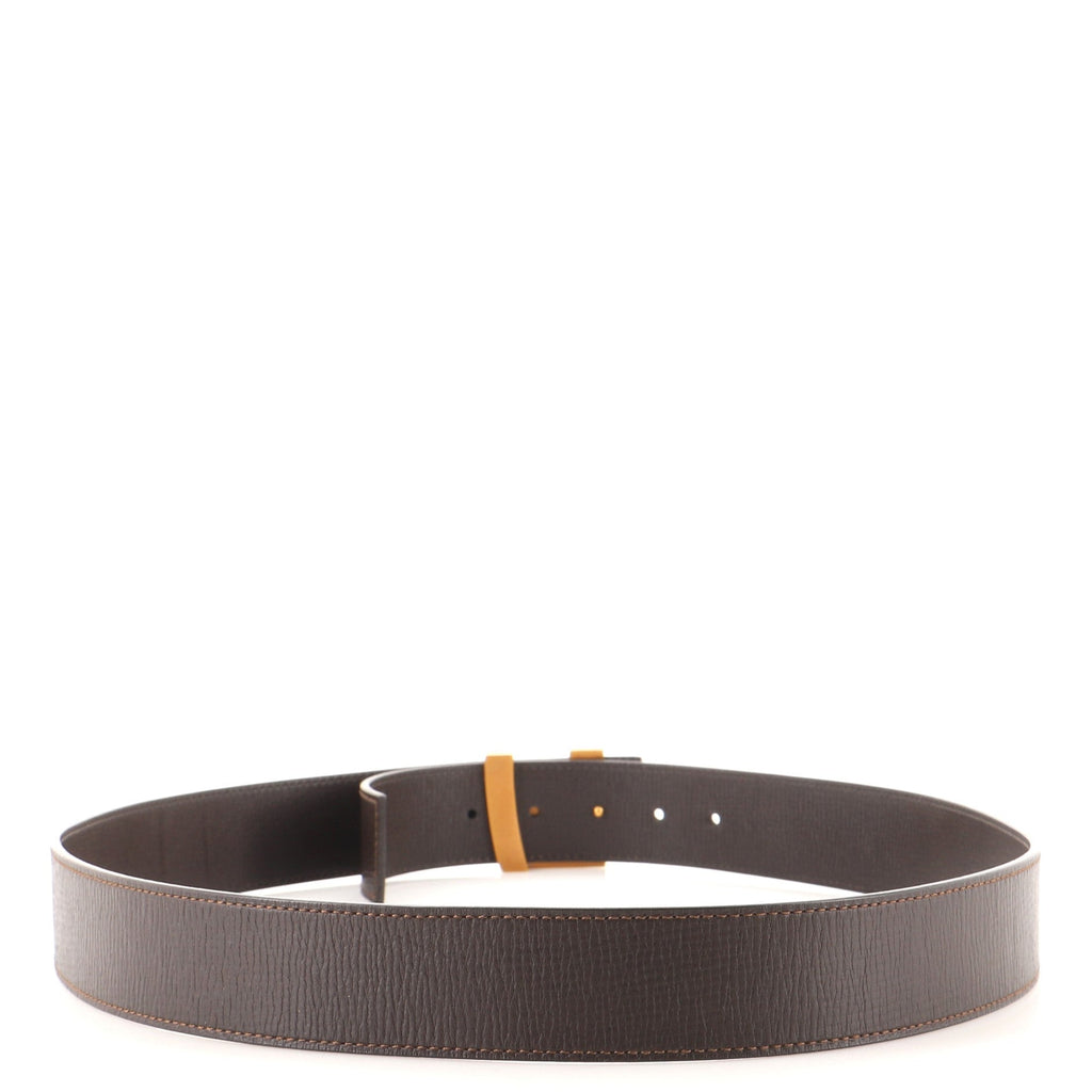 LV Initiales Belt Leather Wide 105