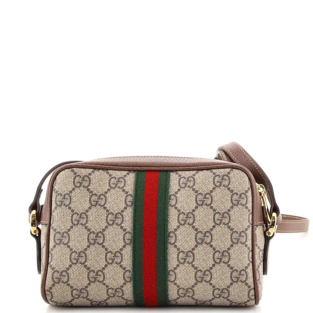 Ophidia Shoulder Bag GG Coated Canvas Mini