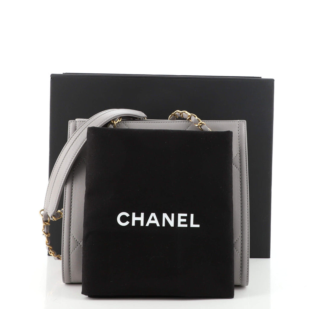 Shopper Bag Quilted Giant Calfskin Mini