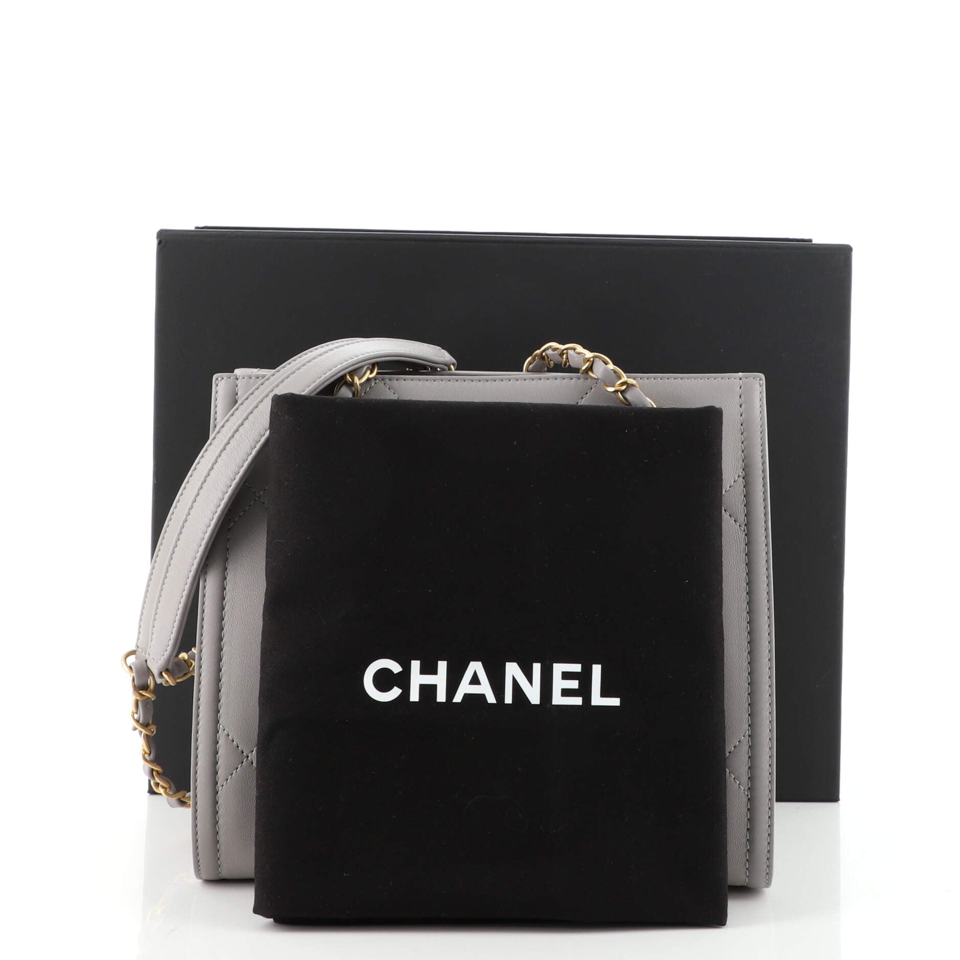 Shopper Bag Quilted Giant Calfskin Mini