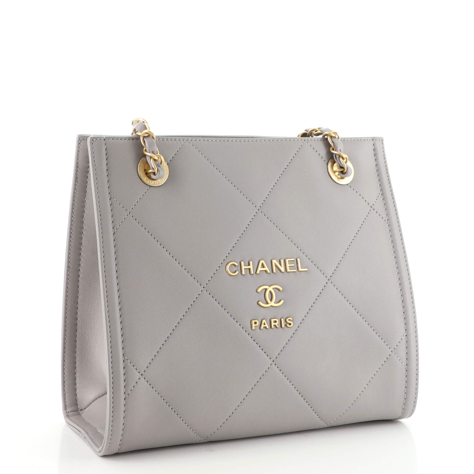 Shopper Bag Quilted Giant Calfskin Mini