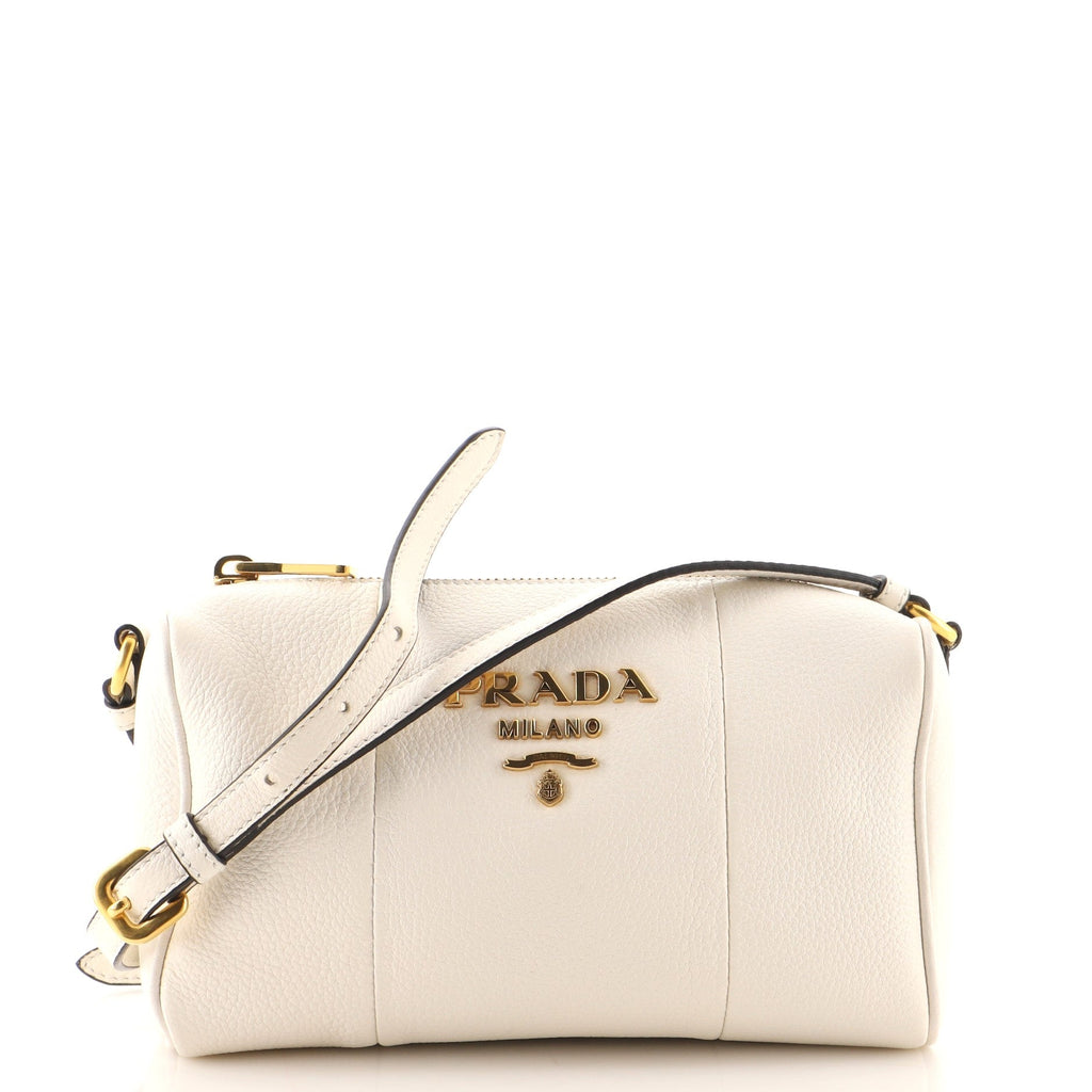 Barrel Crossbody Bag Vitello Phenix Mini