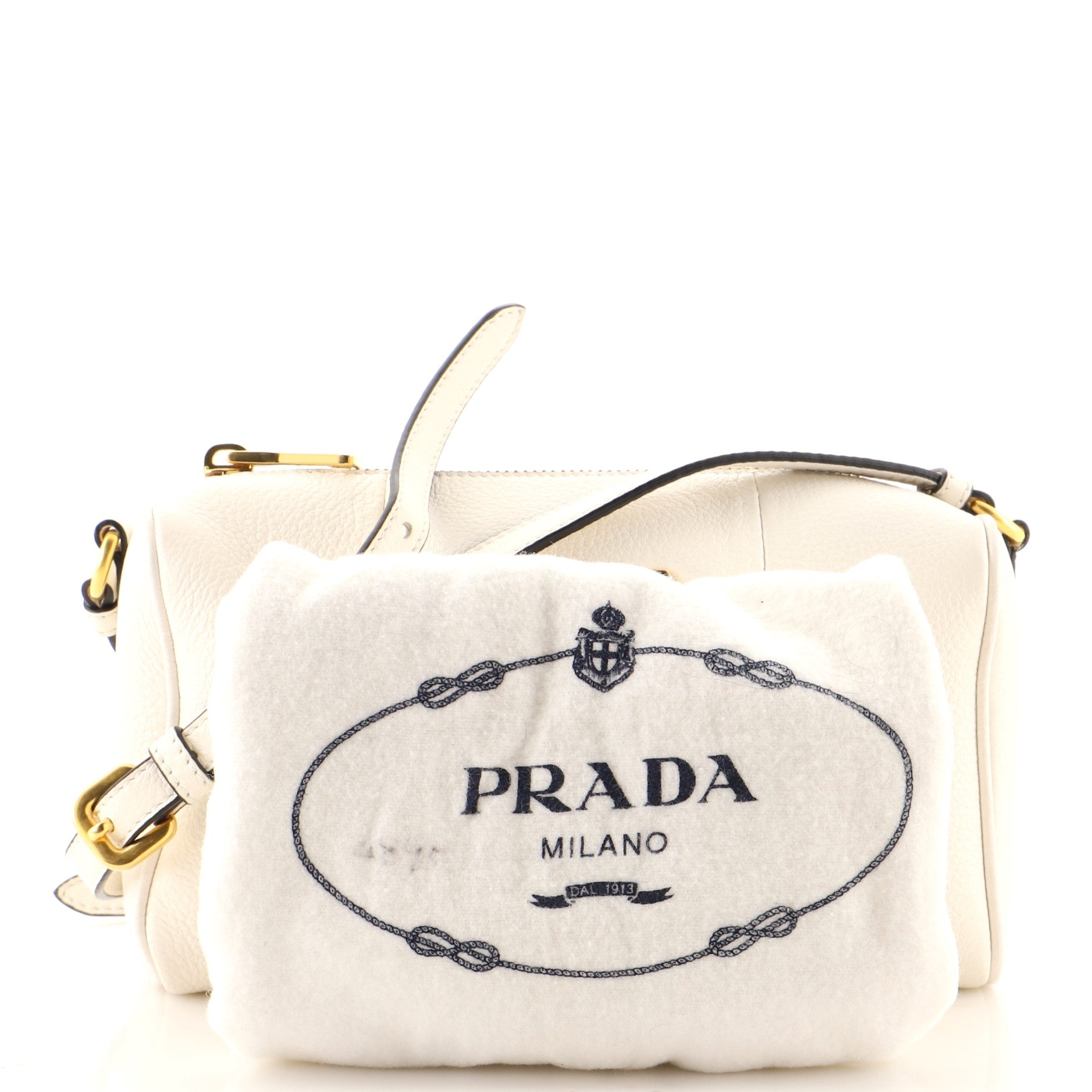 Barrel Crossbody Bag Vitello Phenix Mini