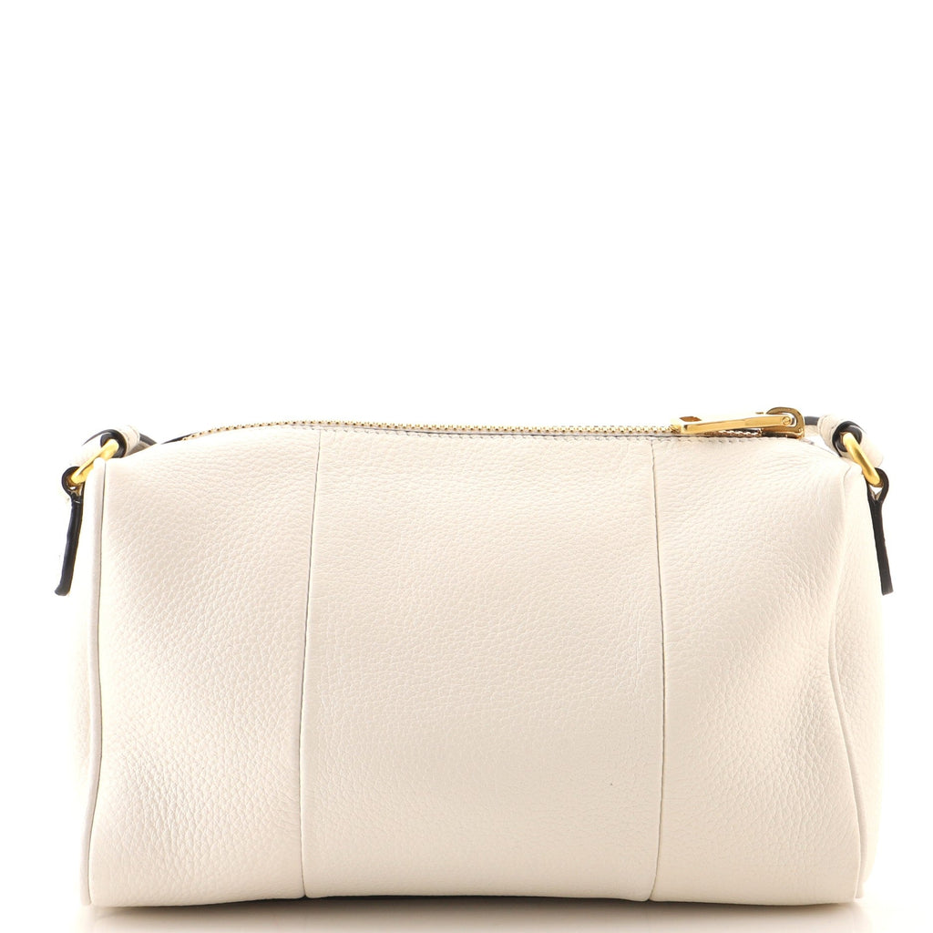 Barrel Crossbody Bag Vitello Phenix Mini