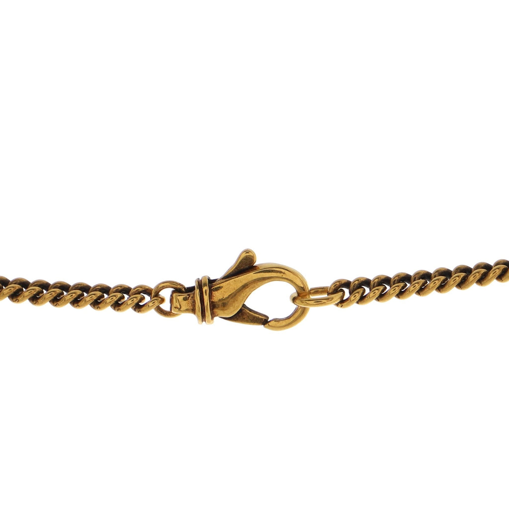 Logo Necklace Metal