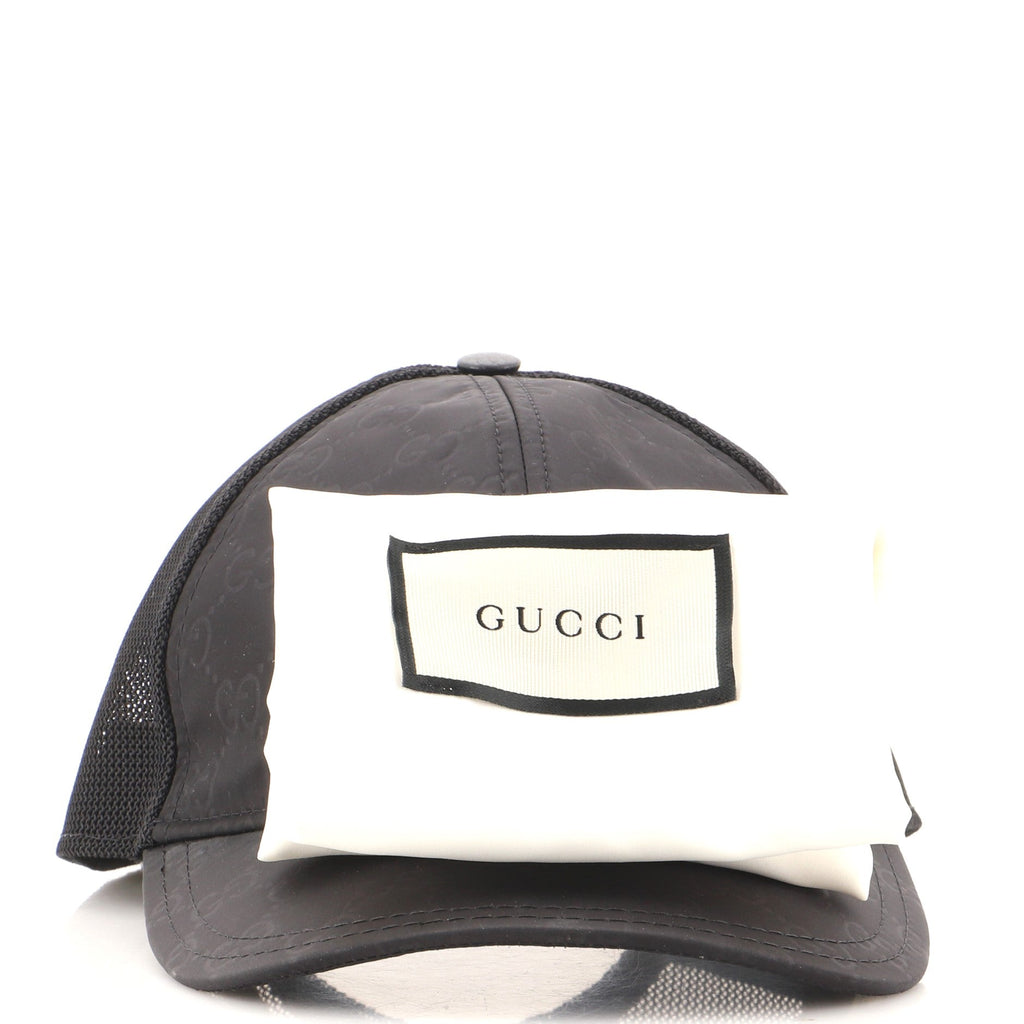 Baseball Cap GG Nylon and Mesh XXL
