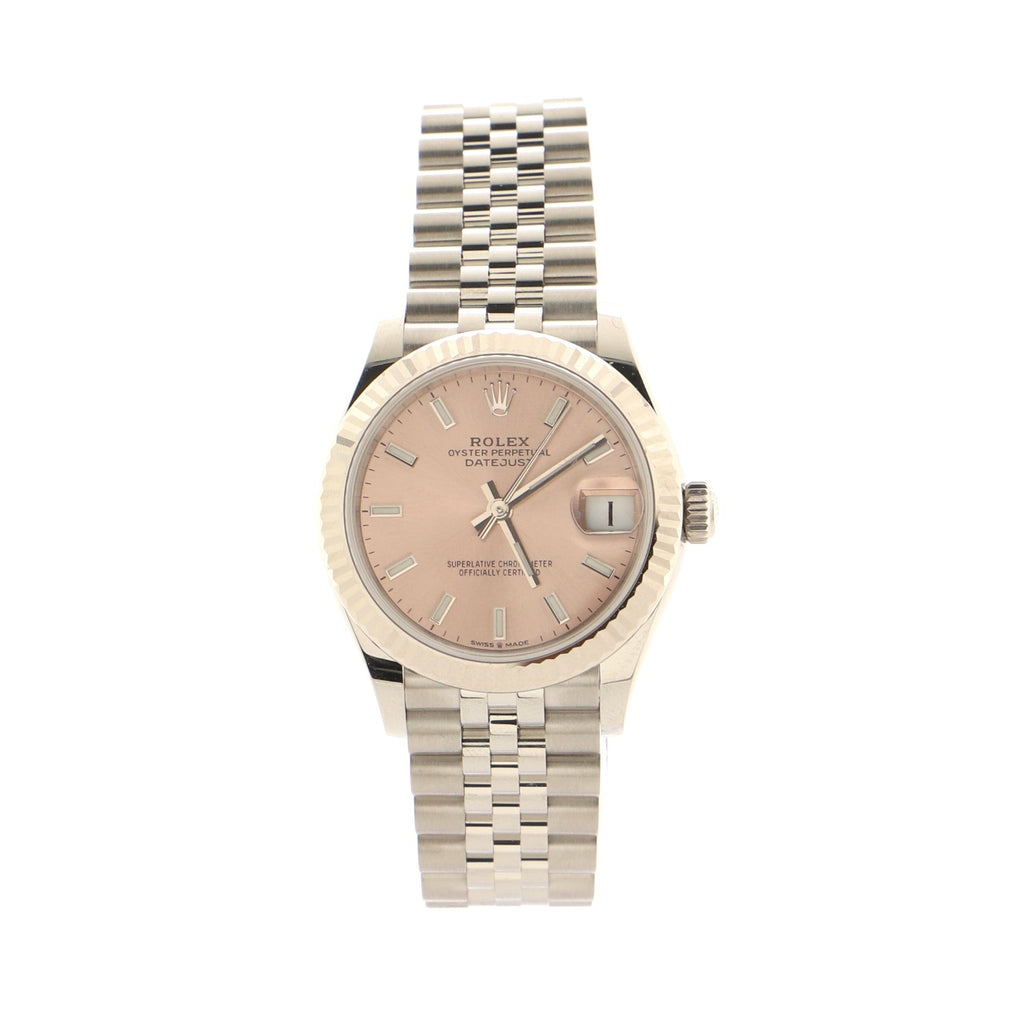 Oyster Perpetual Datejust Automatic Watch Stainless Steel and White Gold 31