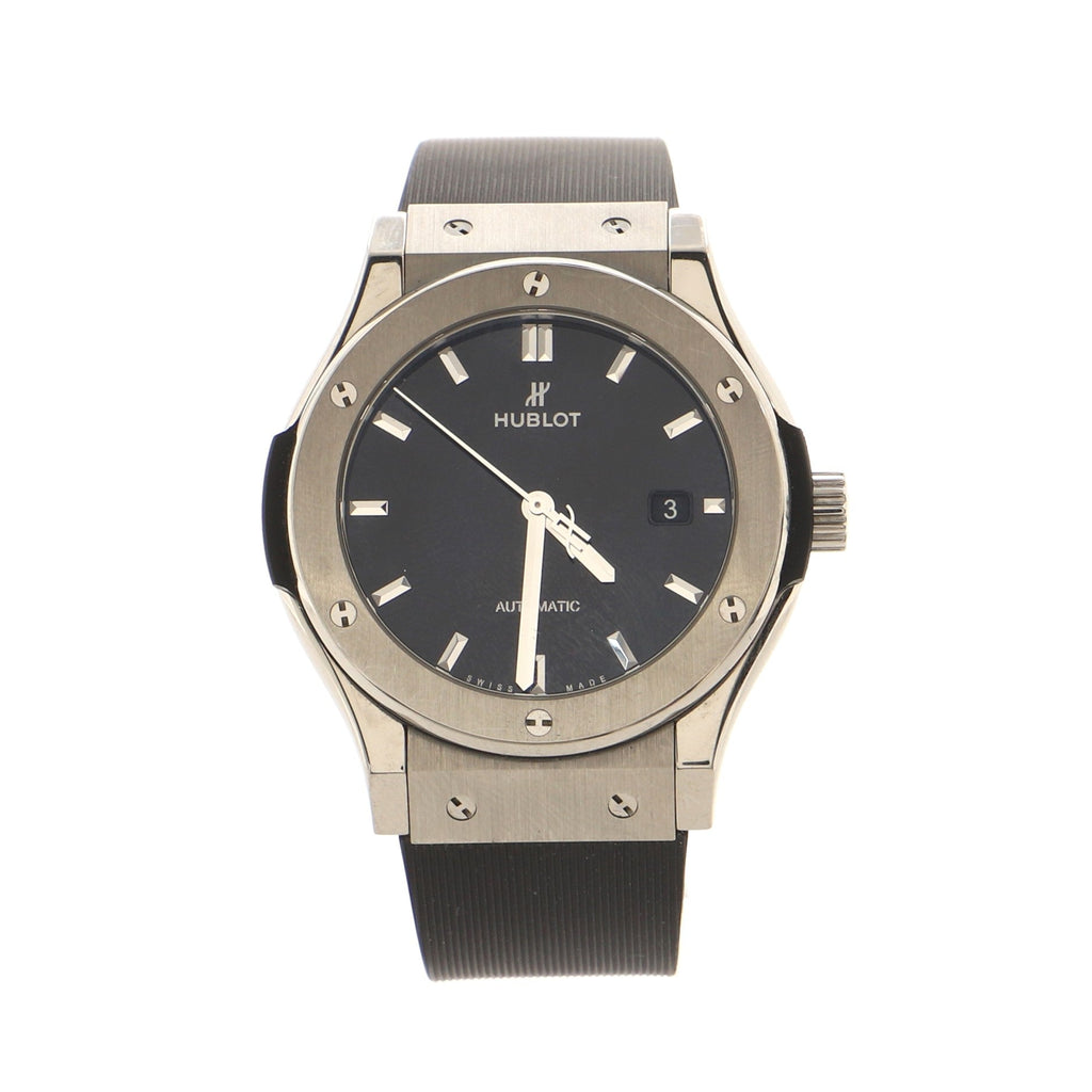 Classic Fusion Automatic Watch Titanium and Rubber 42