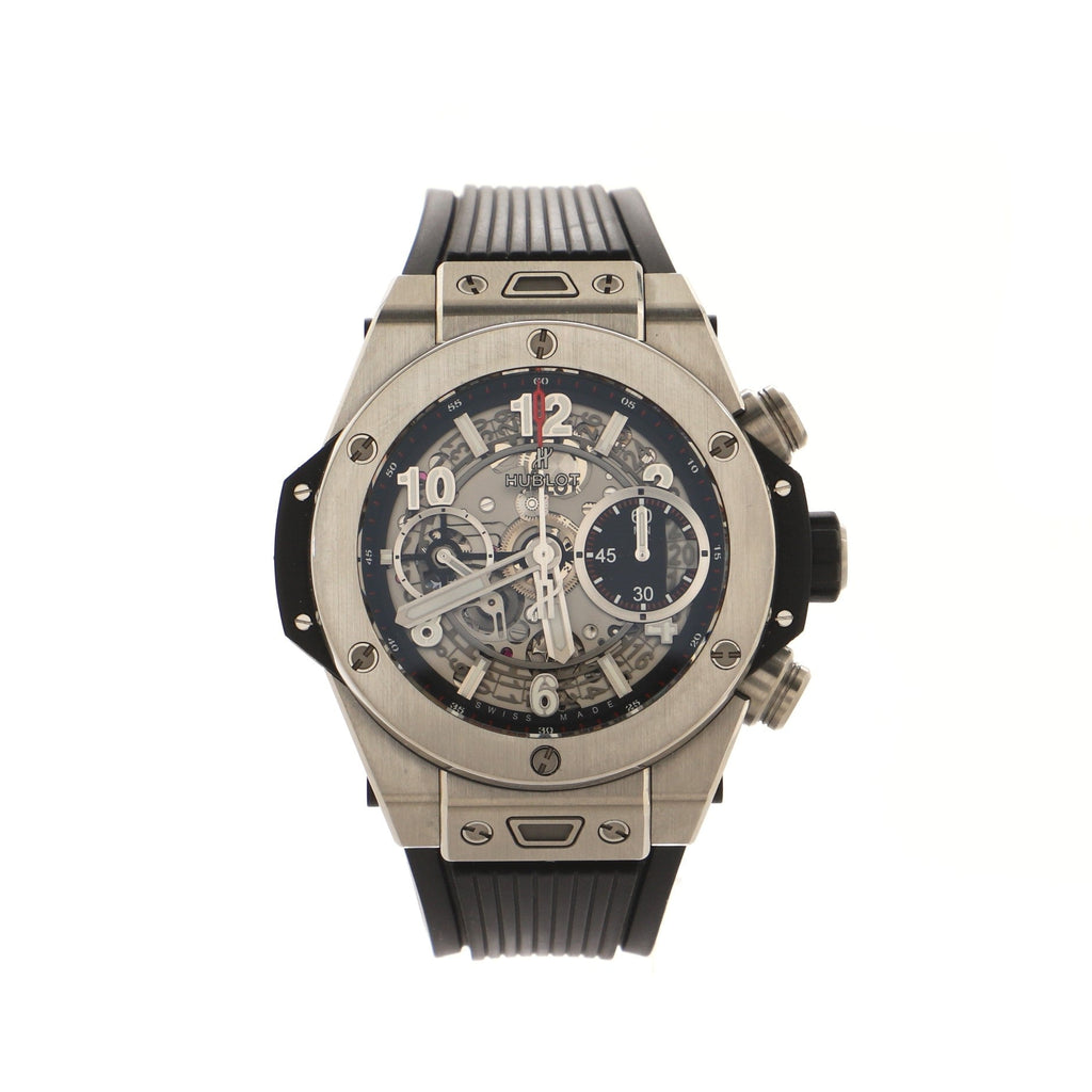 Big Bang Unico Chronograph Automatic Watch Titanium and Rubber 45