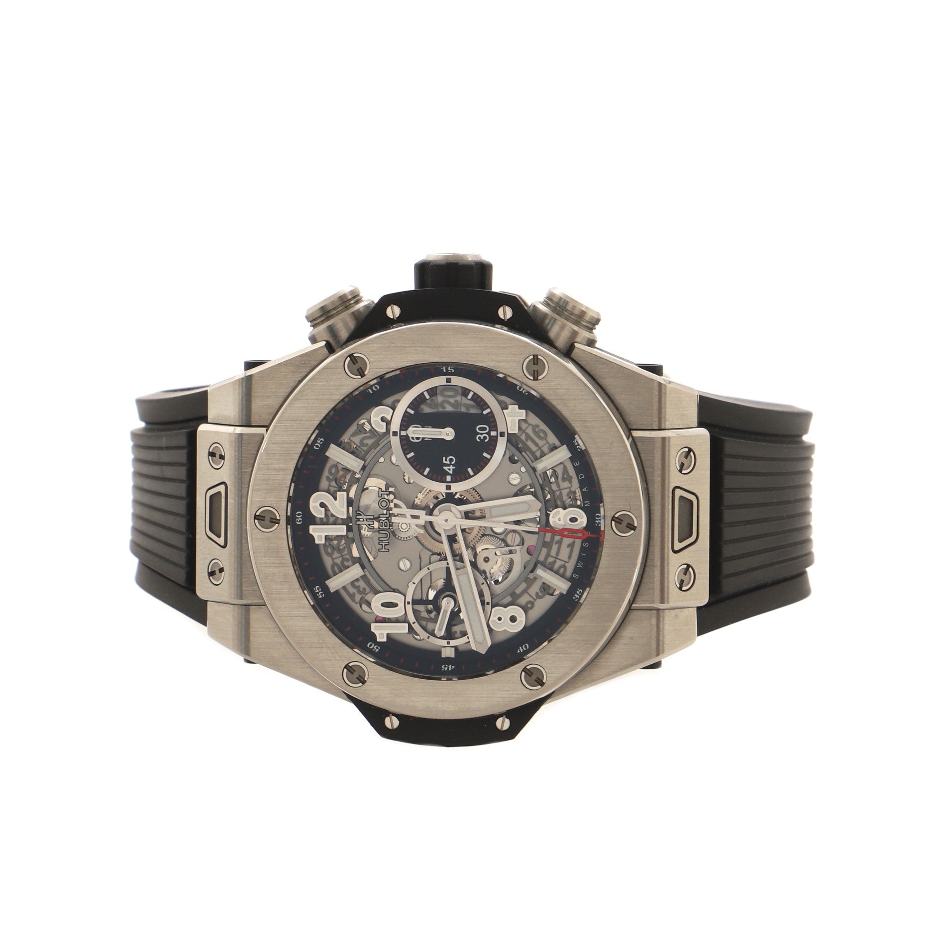 Big Bang Unico Chronograph Automatic Watch Titanium and Rubber 45