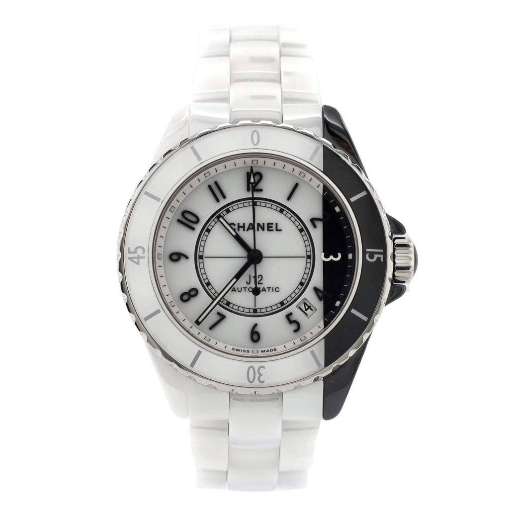 J12 Paradoxe Automatic Watch Ceramic and Stainless Steel 38