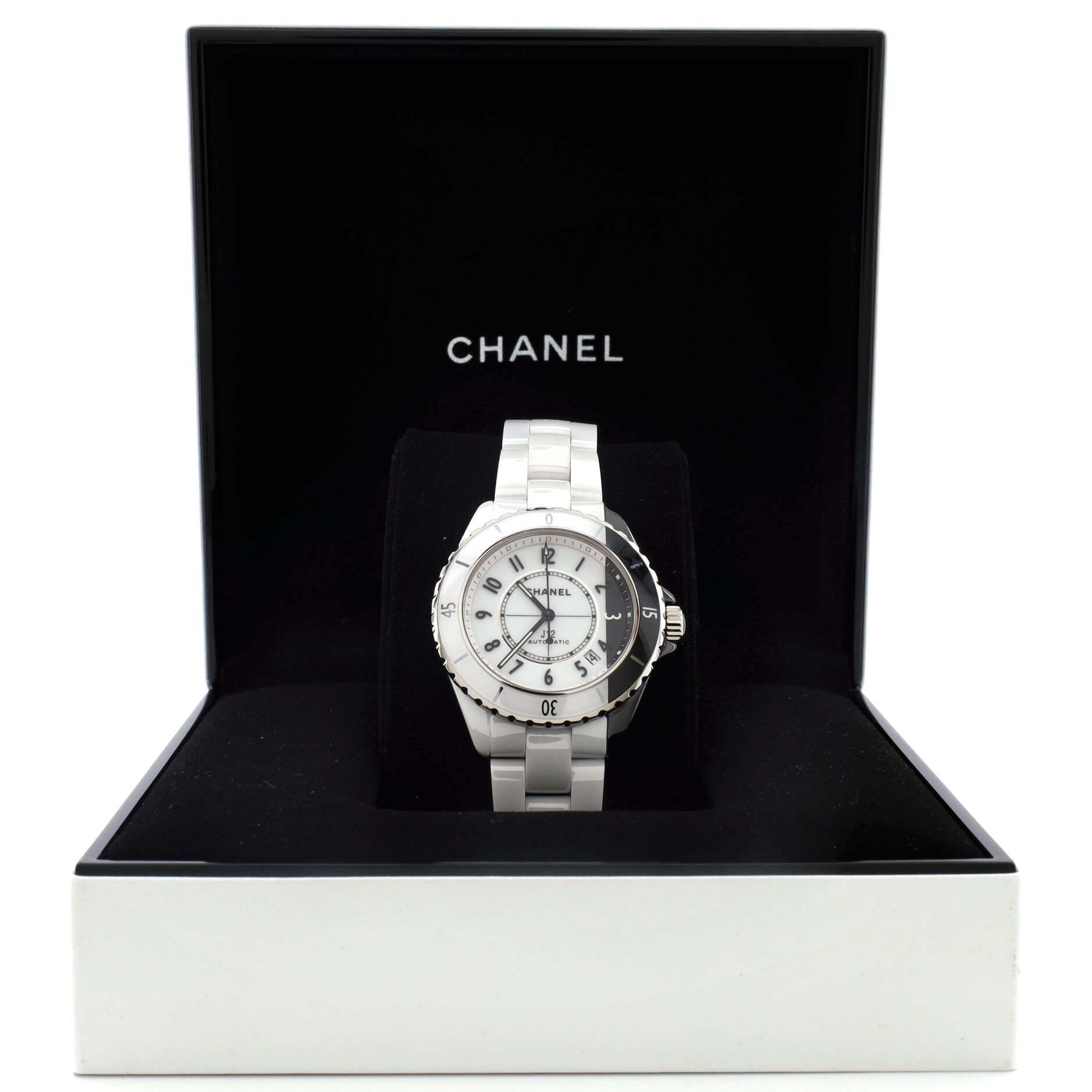 J12 Paradoxe Automatic Watch Ceramic and Stainless Steel 38