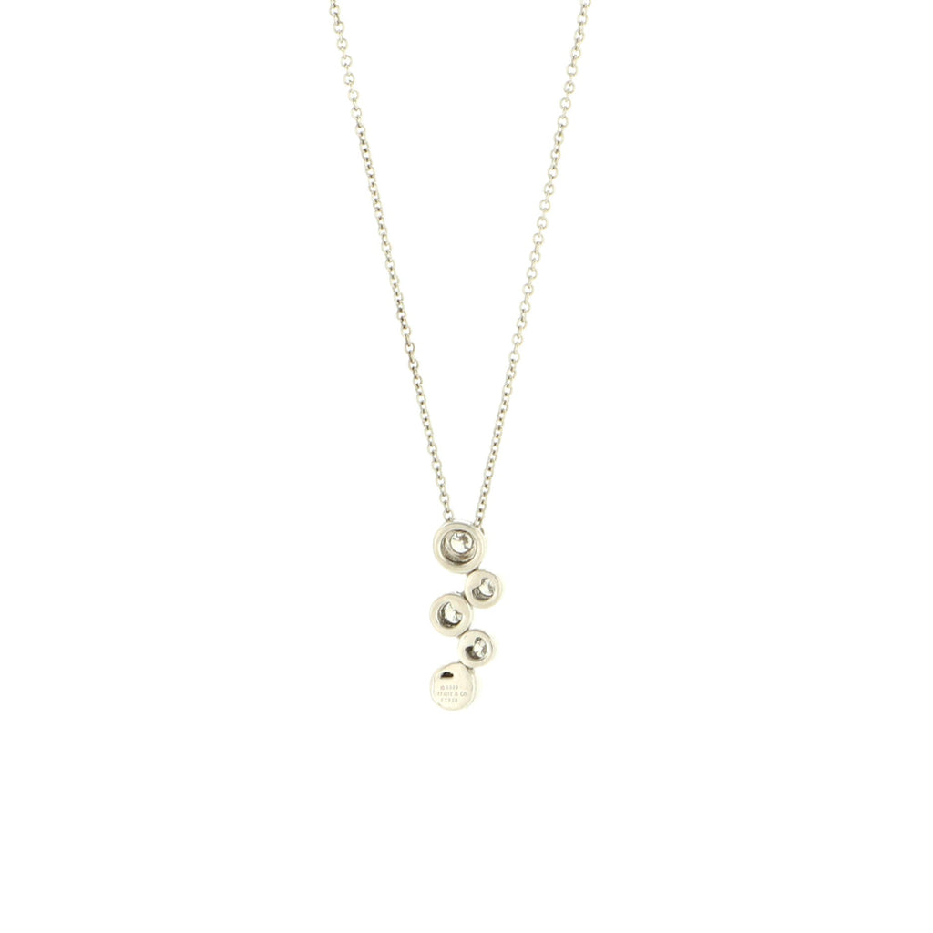 Bubbles Pendant Necklace Platinum and Diamonds