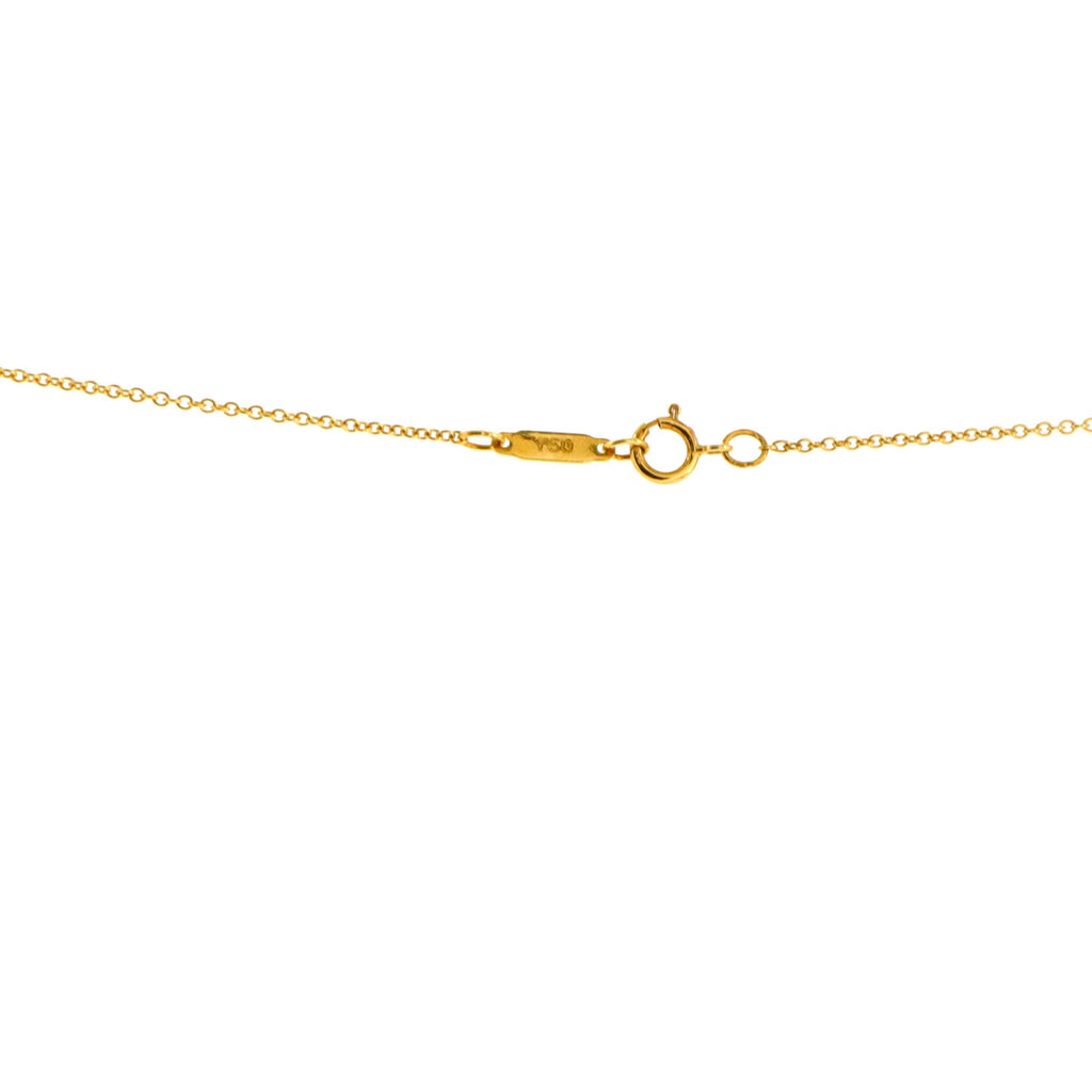 Pearl Necklace 18K Yellow Gold with Pearl
