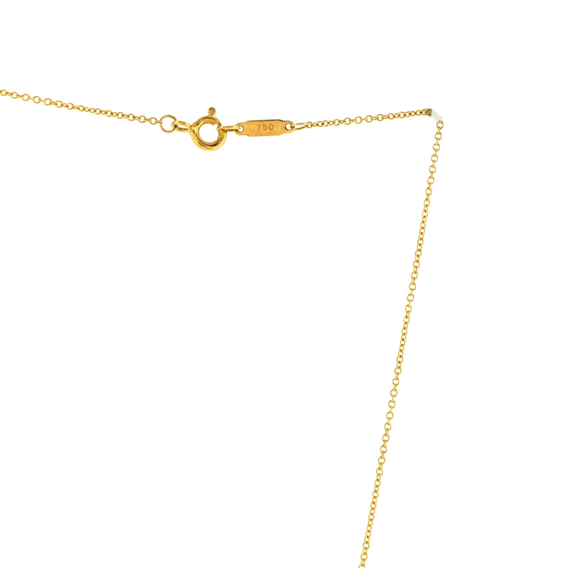 Cross Pendant Necklace 18K Yellow Gold with Pearls