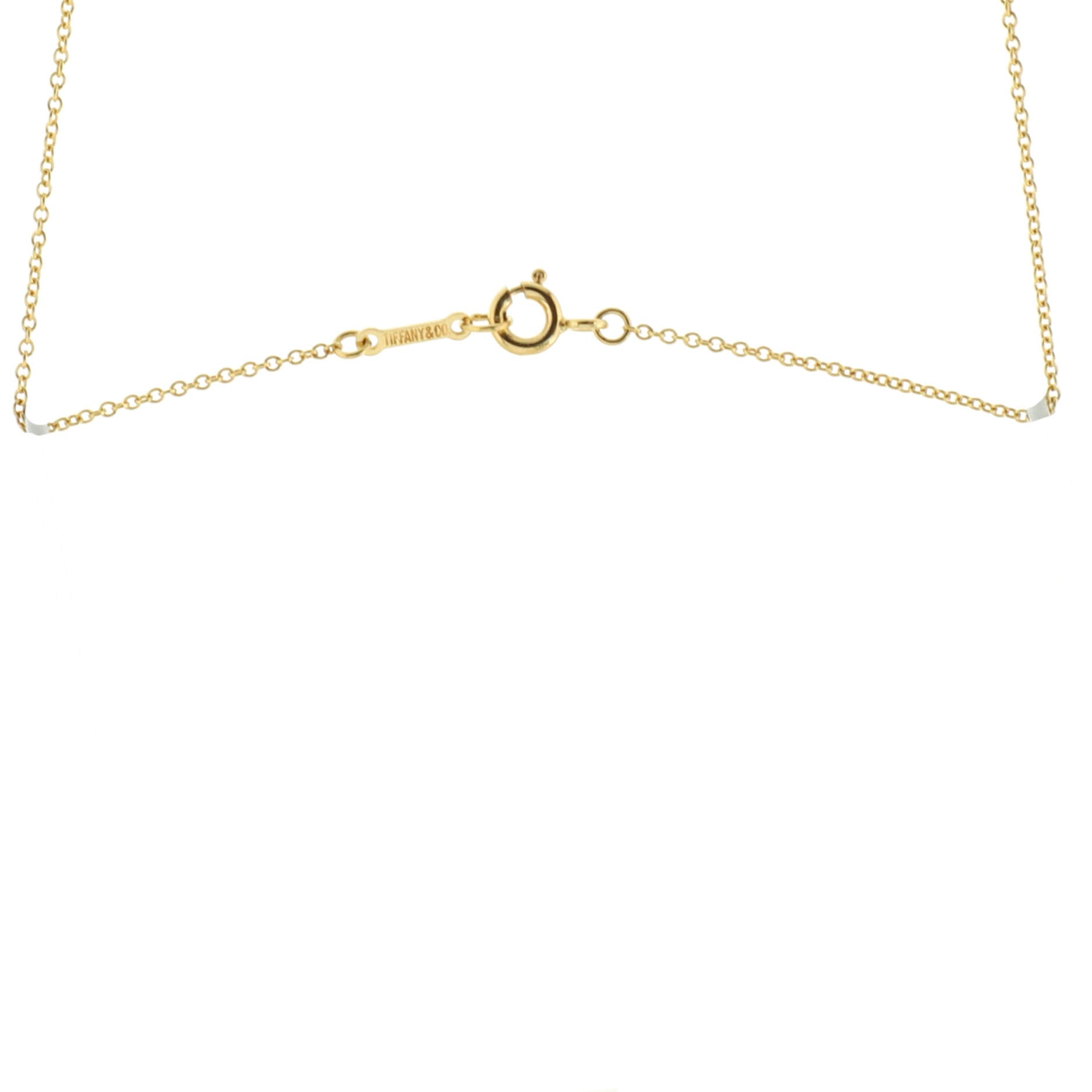 Paloma Picasso Graffiti X Pendant Necklace 18K Yellow Gold Small