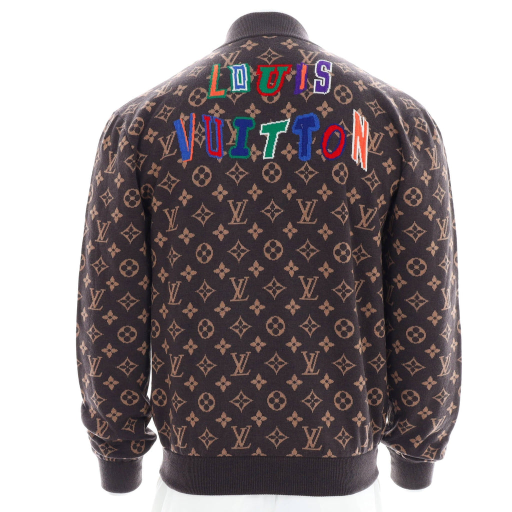 Men's LV x NBA Graphic Blouson Monogram Wool