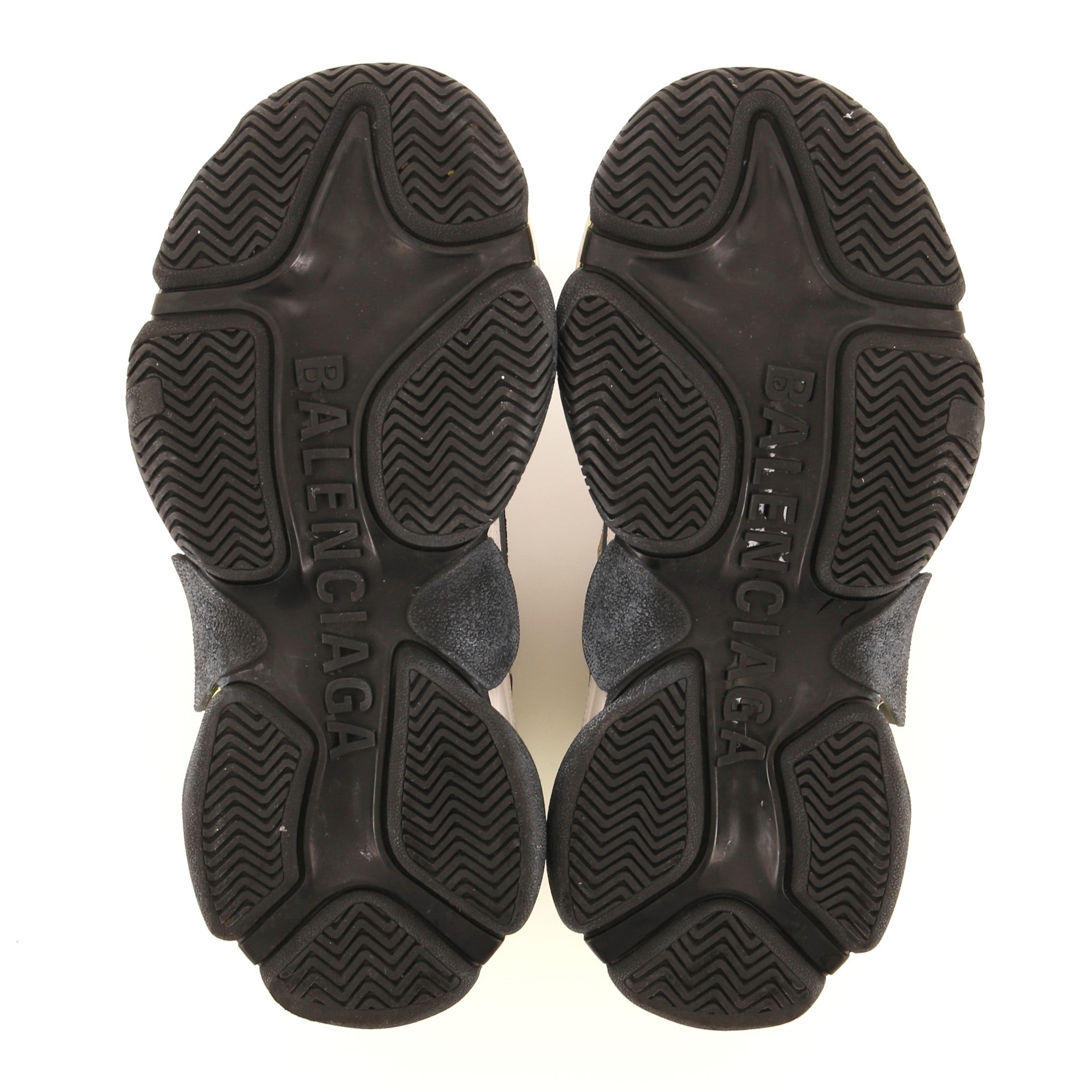 Women's Triple S Sneakers Fabric and Mesh with Leather