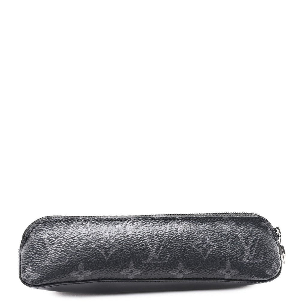 Monogram Eclipse Elizabeth Pencil Pouch Black