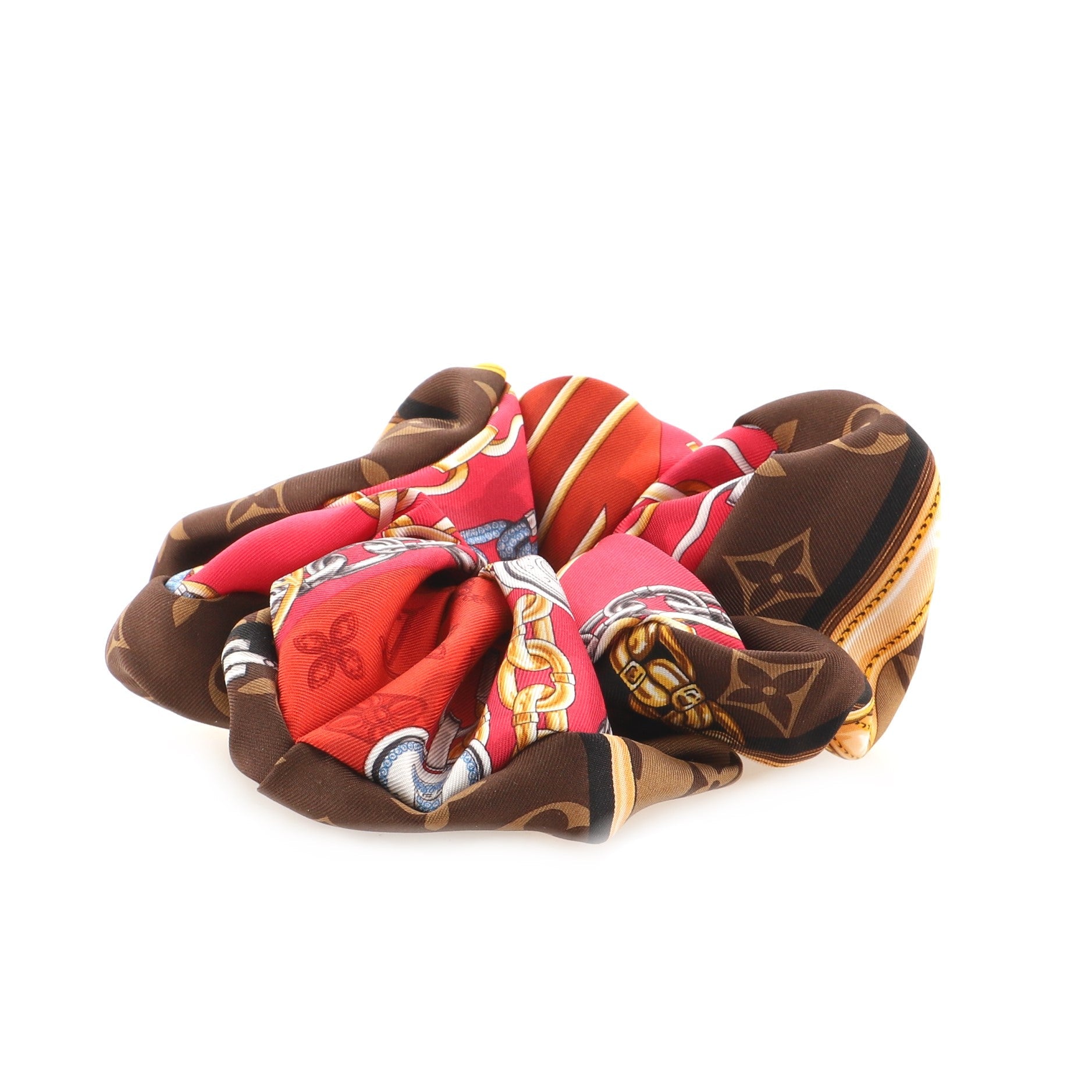 Be Mindful Trop Chou Scrunchie Printed Silk XS