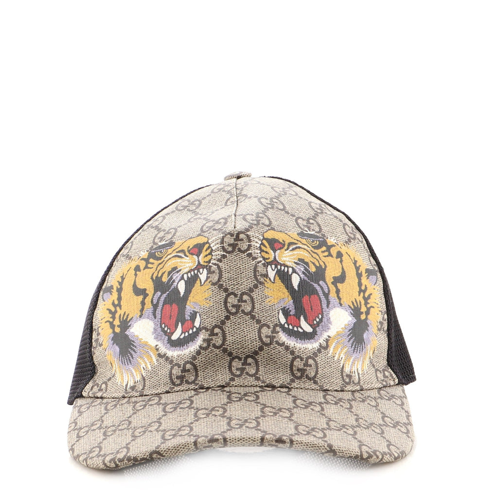 Baseball Cap Printed GG Coated Canvas XXL