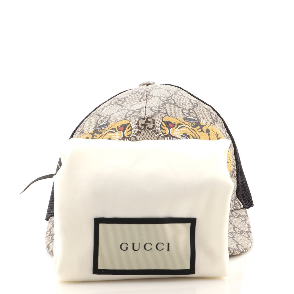 Baseball Cap Printed GG Coated Canvas XXL