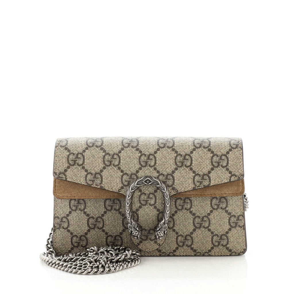 Dionysus Bag GG Coated Canvas Super Mini