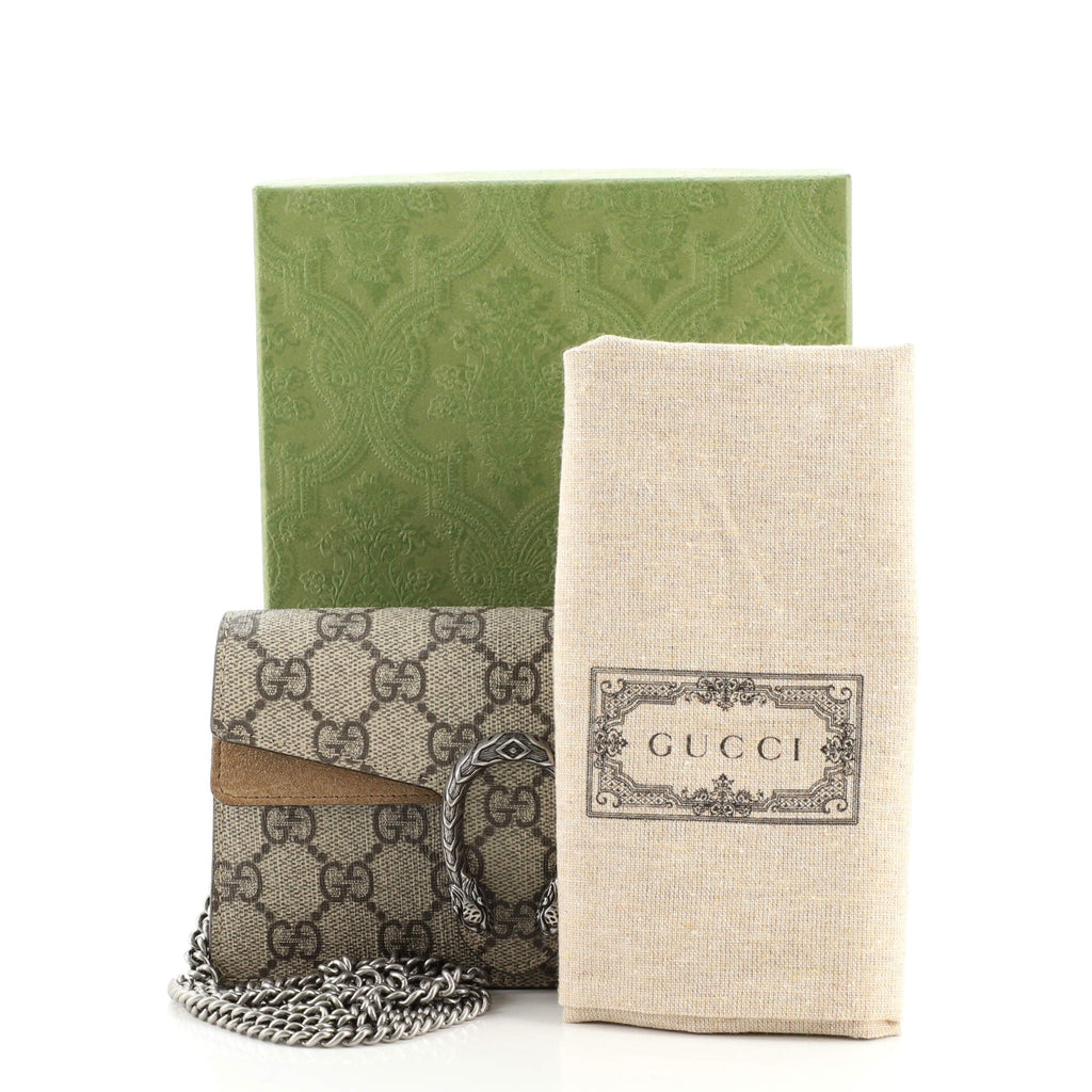 Dionysus Bag GG Coated Canvas Super Mini
