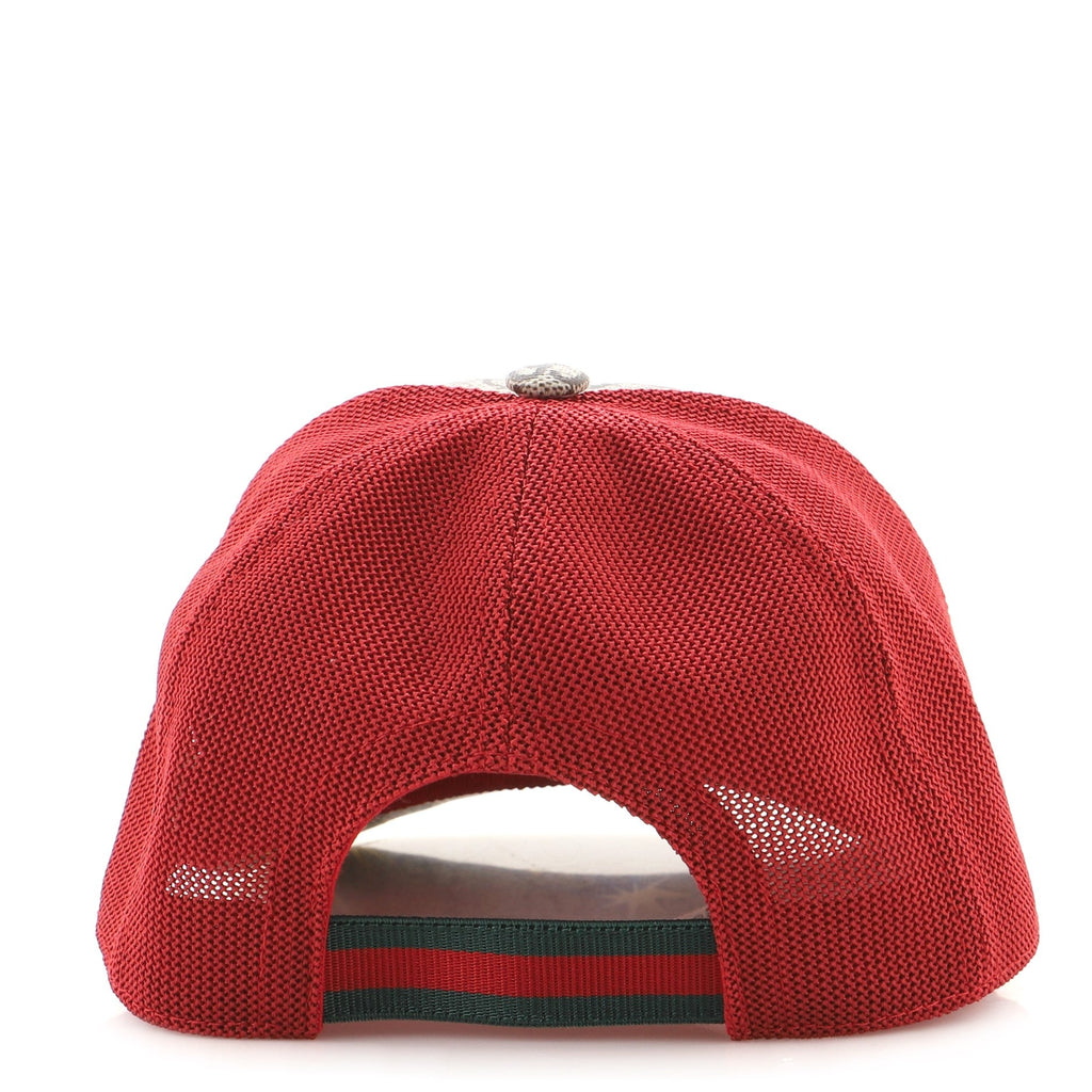 Baseball Cap Printed GG Coated Canvas XXL
