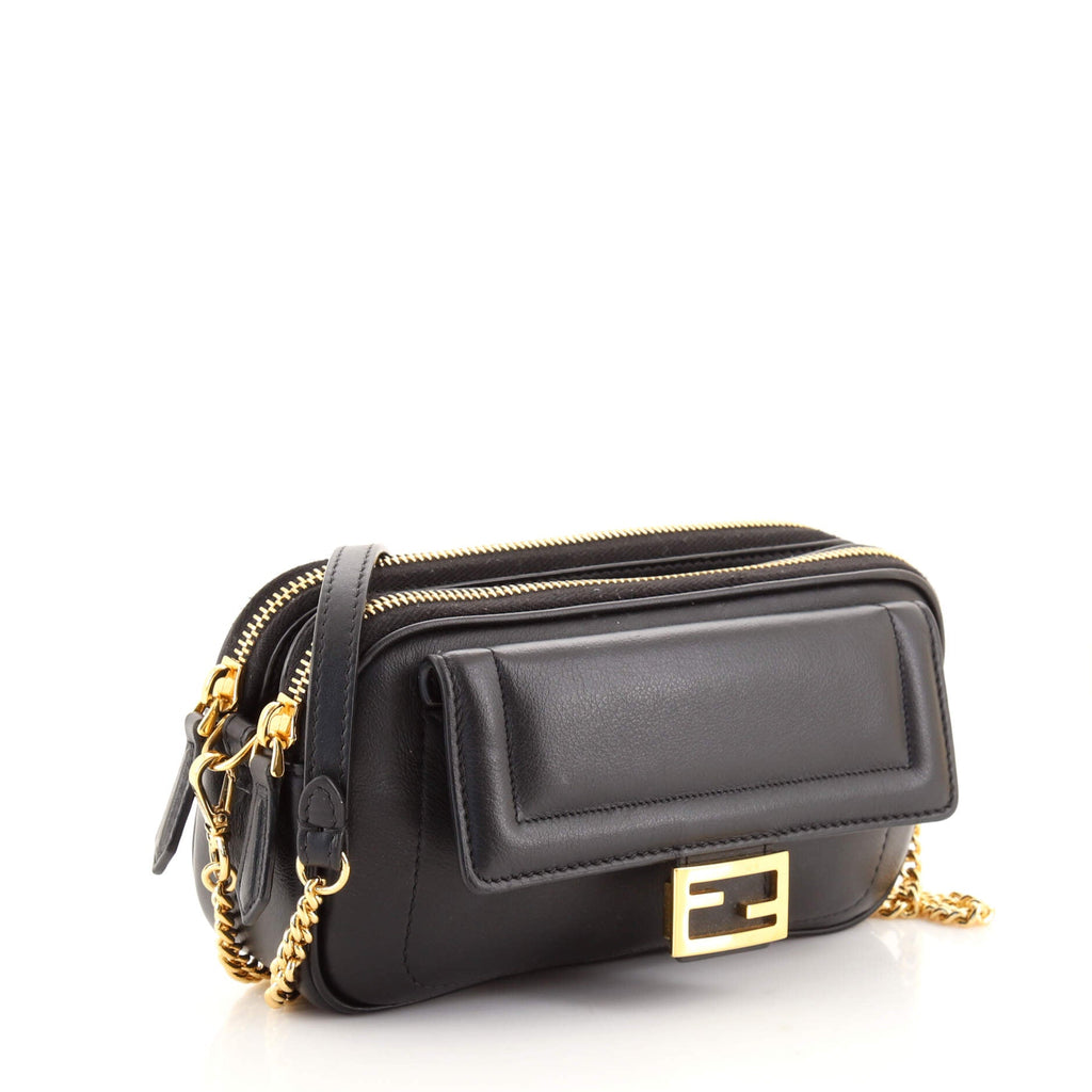 Easy 2 Baguette Crossbody Bag Leather Mini