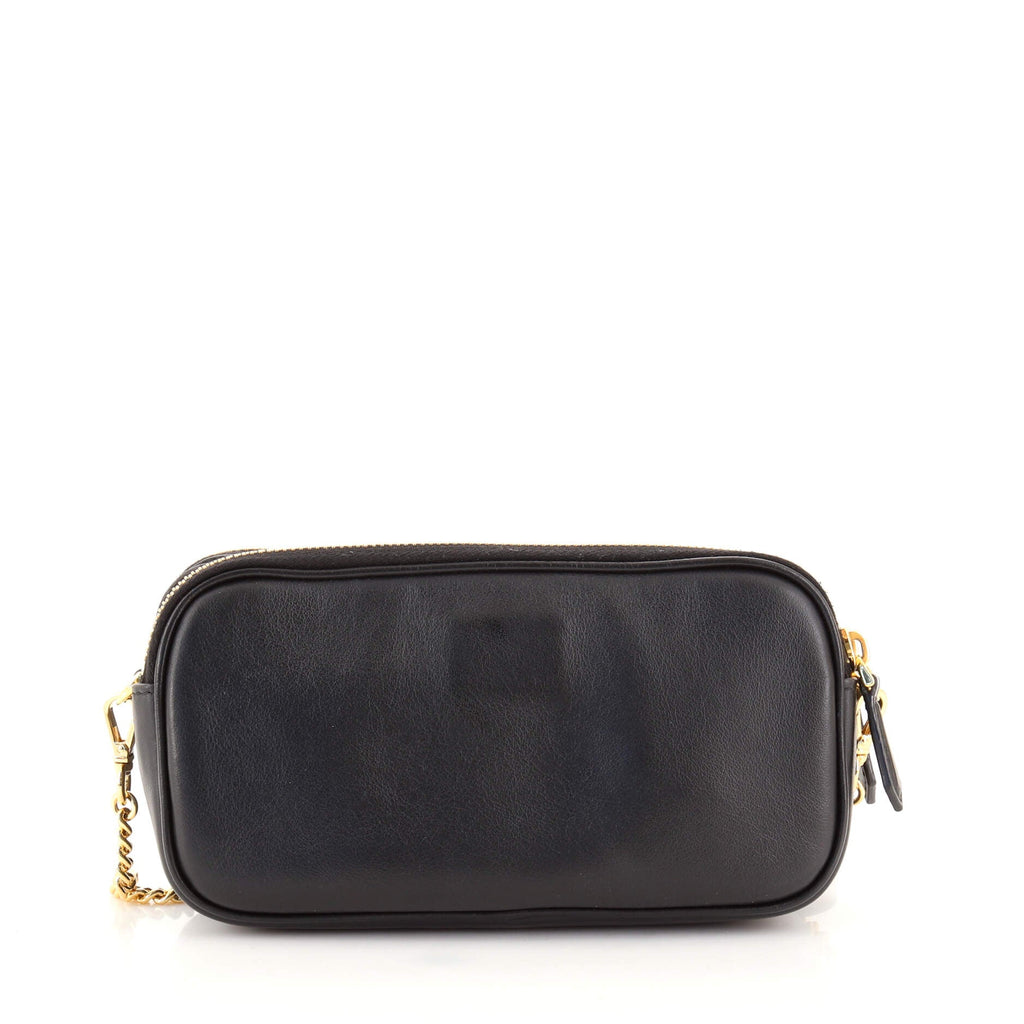 Easy 2 Baguette Crossbody Bag Leather Mini