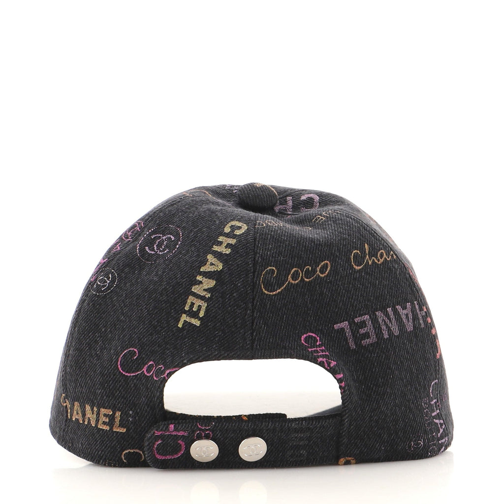 Denim Mood Baseball Cap Logo Printed Denim XXL