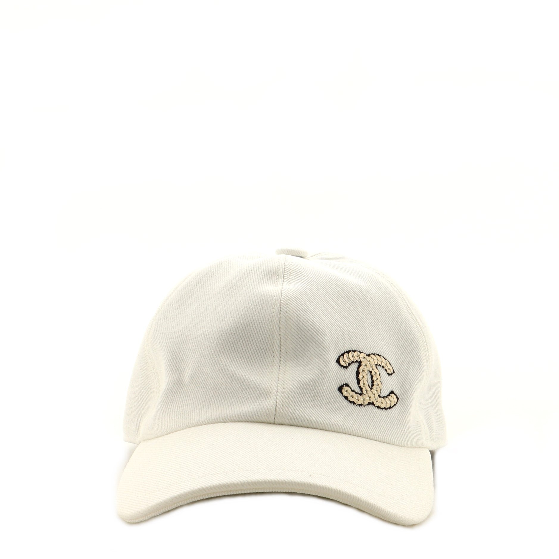 CC Baseball Cap Sequin Embellished Cotton XXL