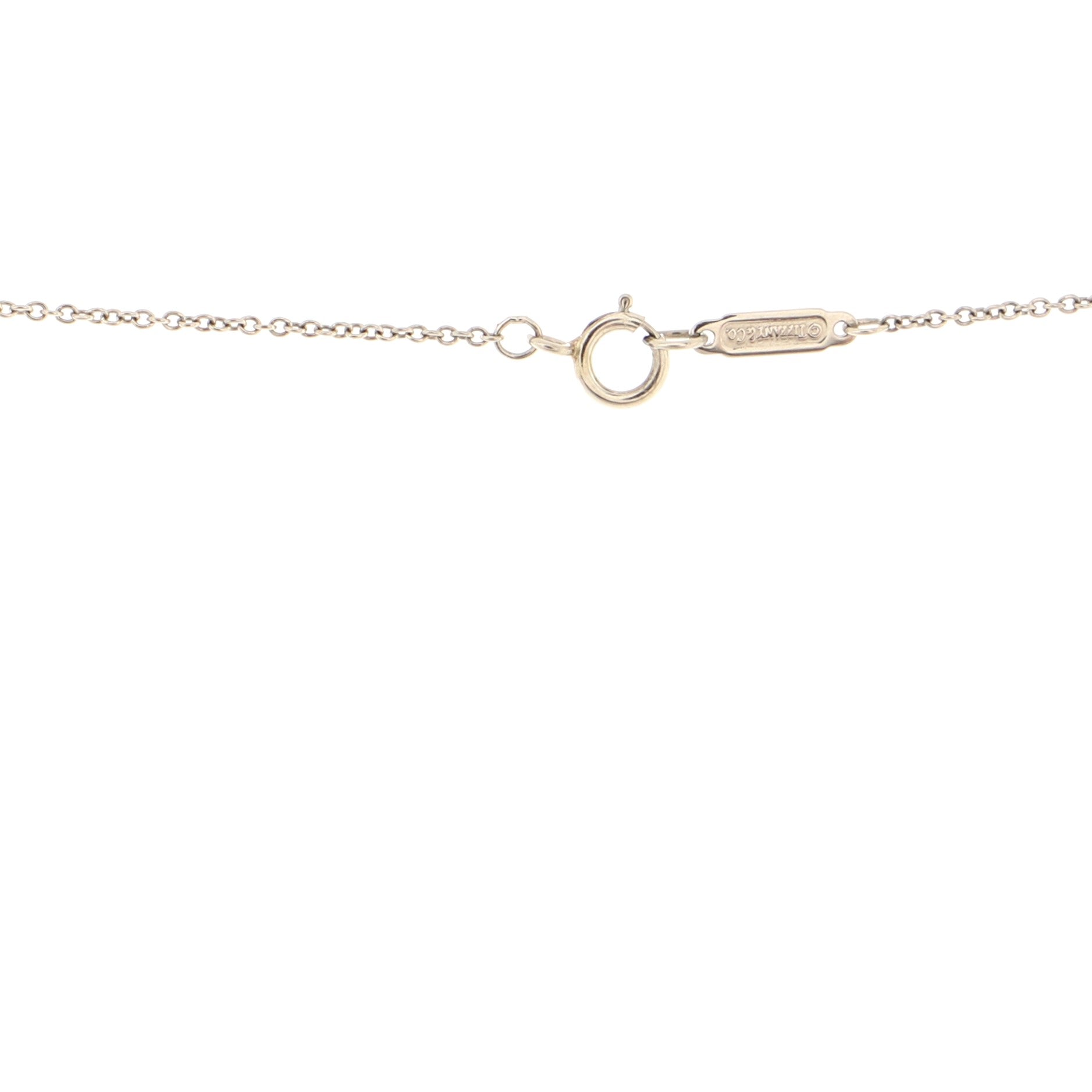 Paper Flowers Pendant Necklace Platinum with Pave Diamonds Large