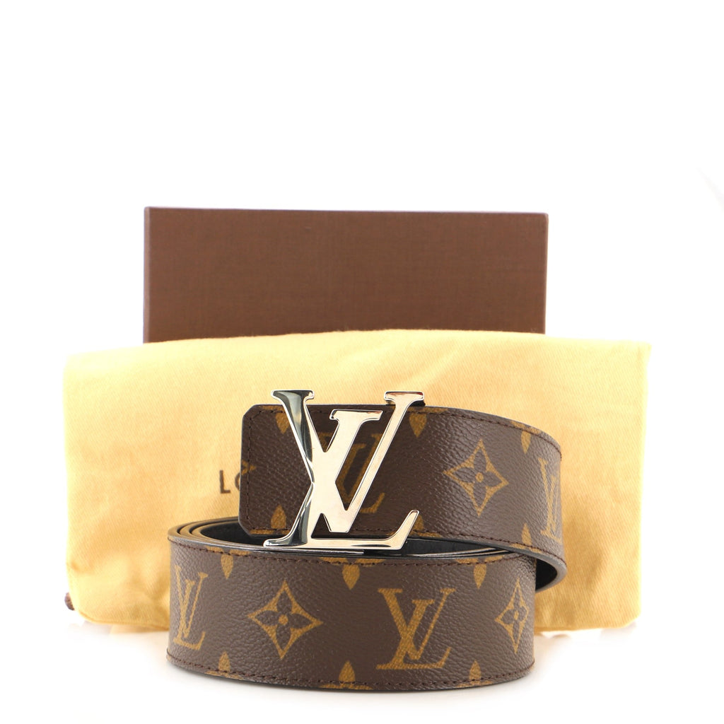 LV Initiales Belt Monogram Canvas Medium 90