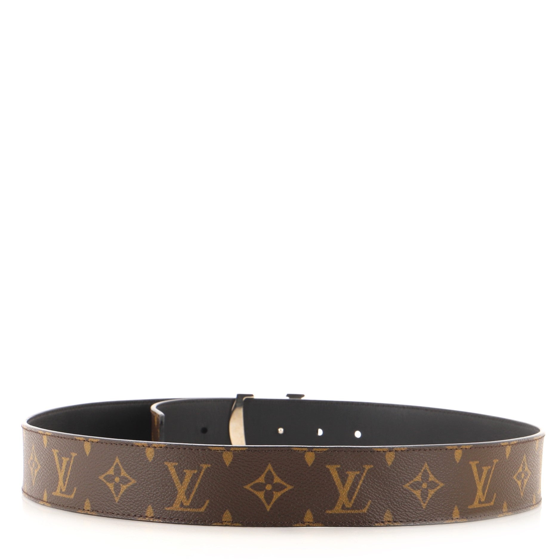 LV Initiales Belt Monogram Canvas Medium 90