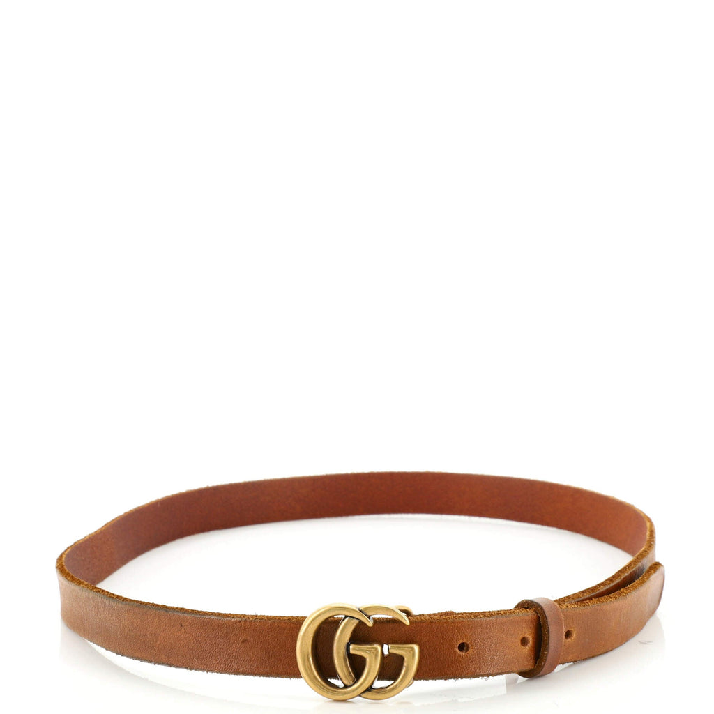 GG Marmont Belt Leather Thin 90
