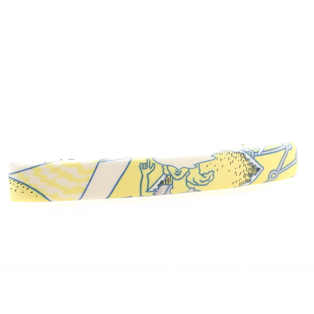 Eclipse Hair Clip Printed Silk XS