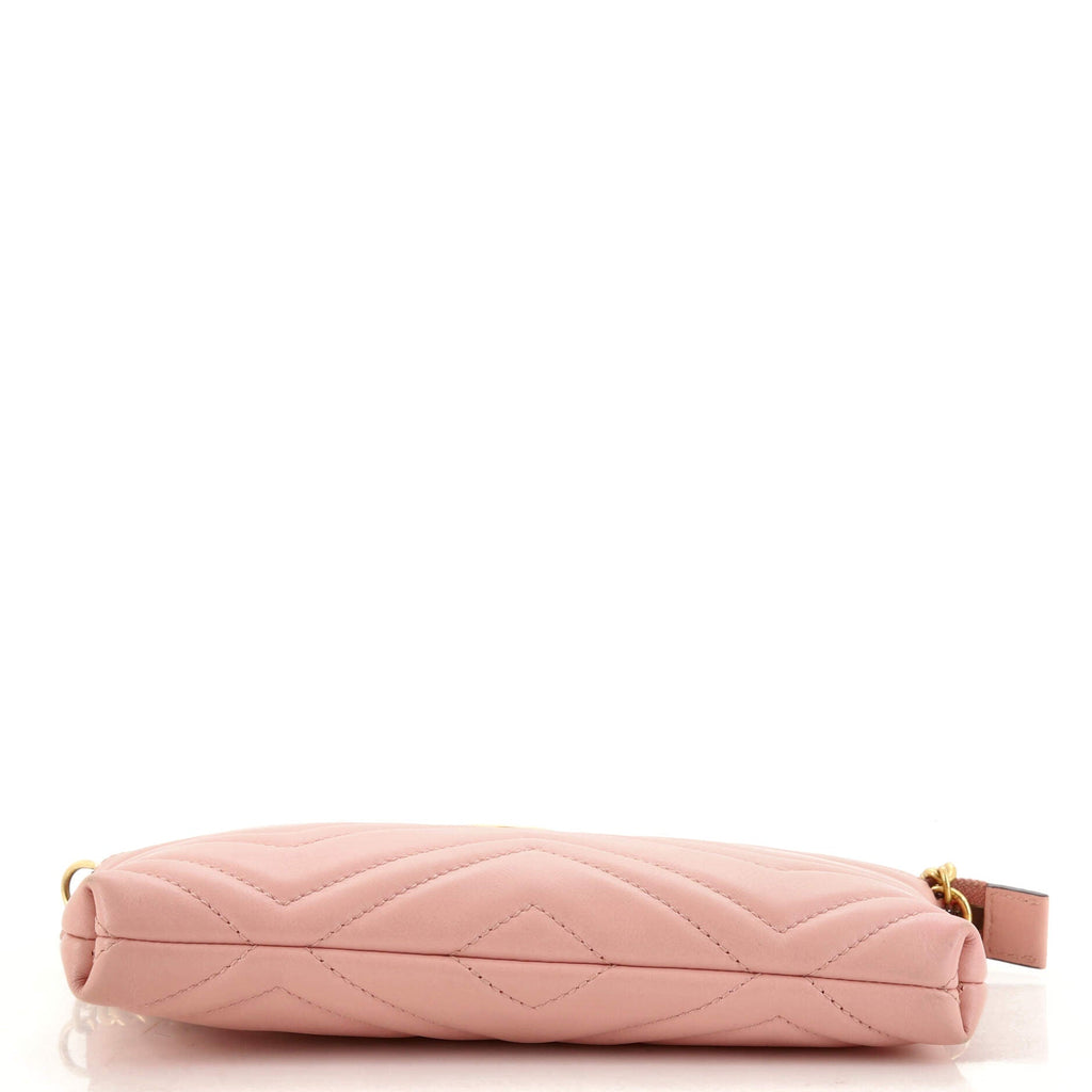GG Marmont Chain Shoulder Bag Matelasse Leather Mini