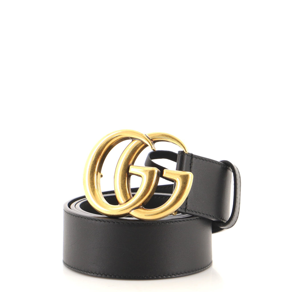 GG Marmont Belt Leather Medium 80