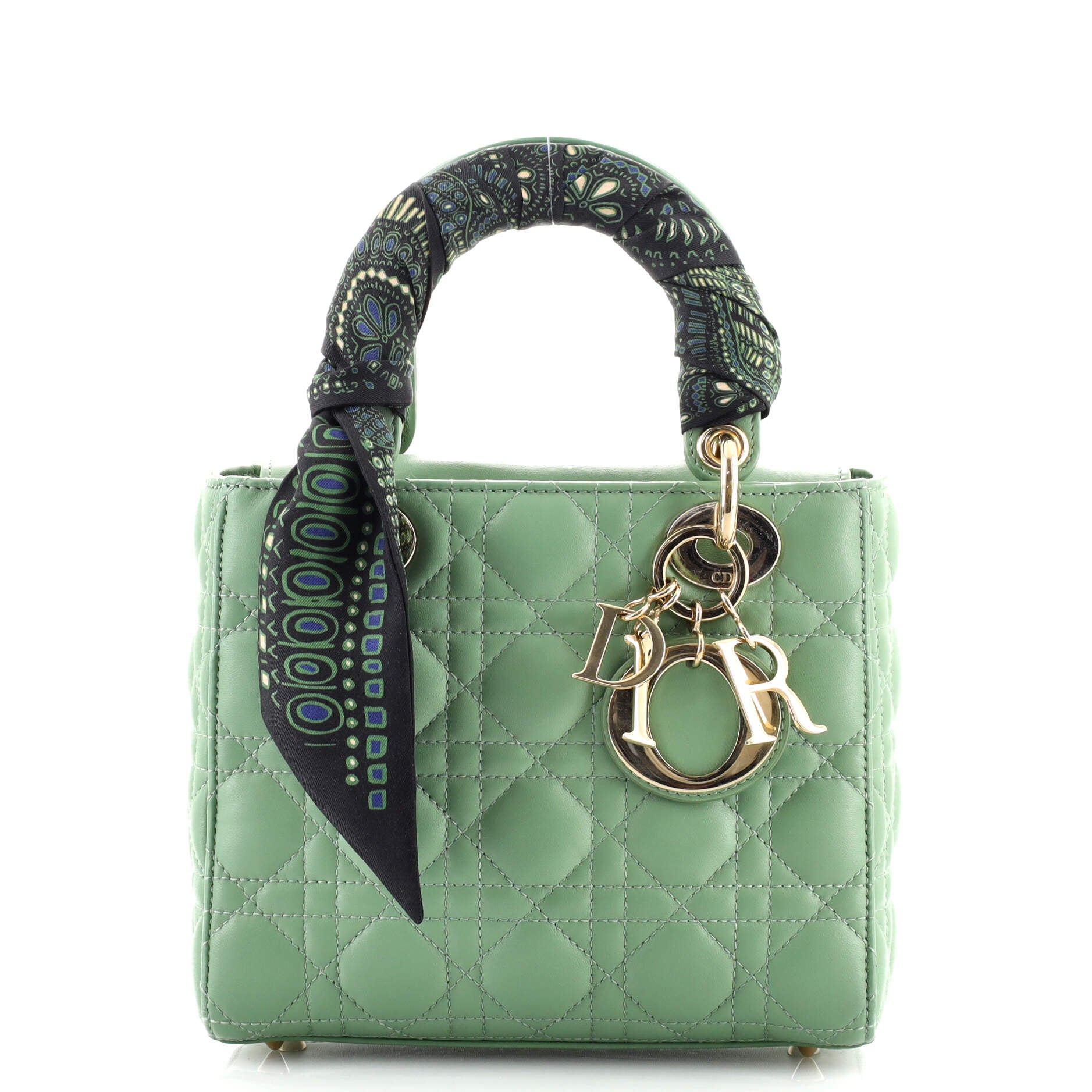 Lady Dior Bag Cannage Quilt Lambskin Mini