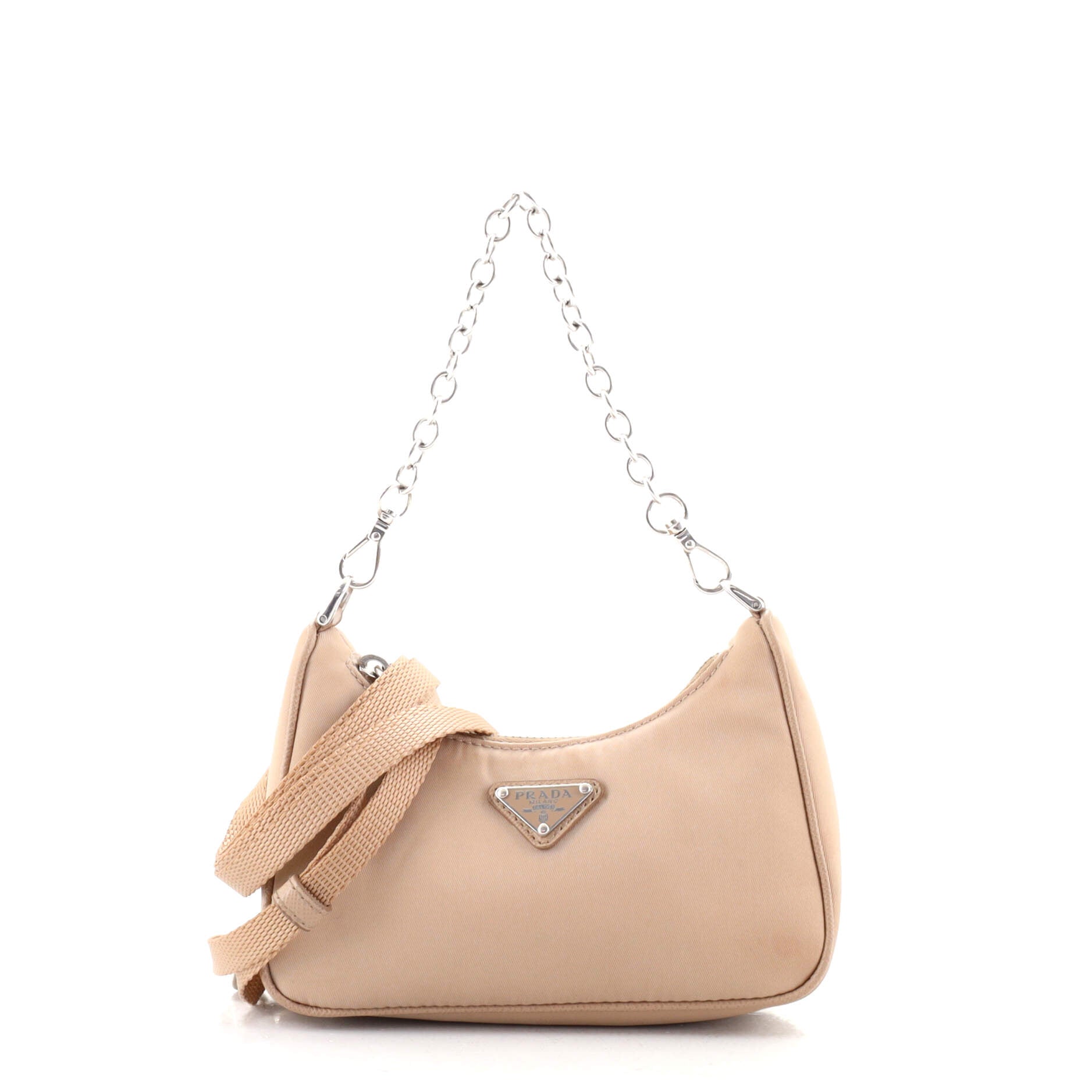 Re-Edition Shoulder Bag Tessuto Mini