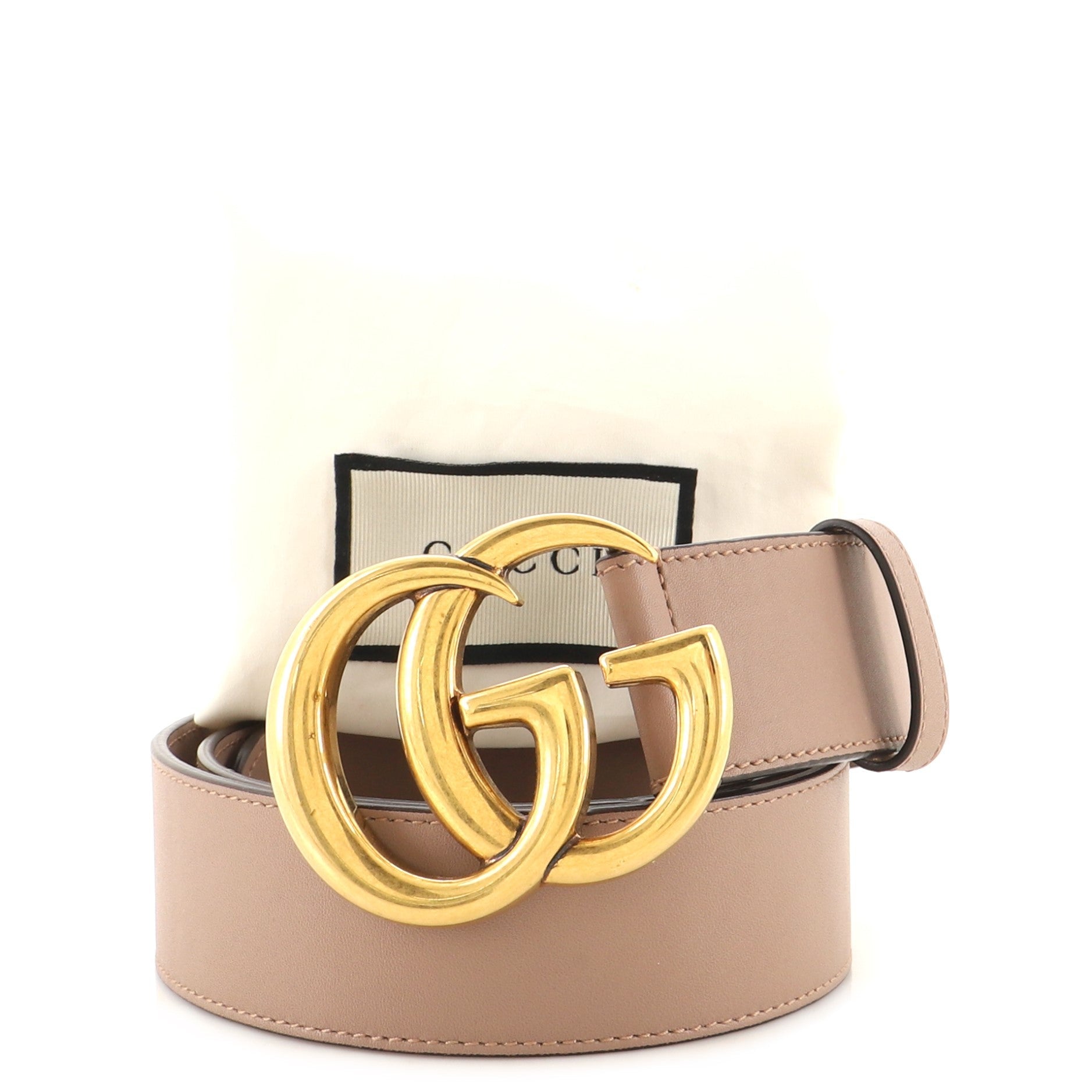 GG Marmont Belt Leather Wide 90