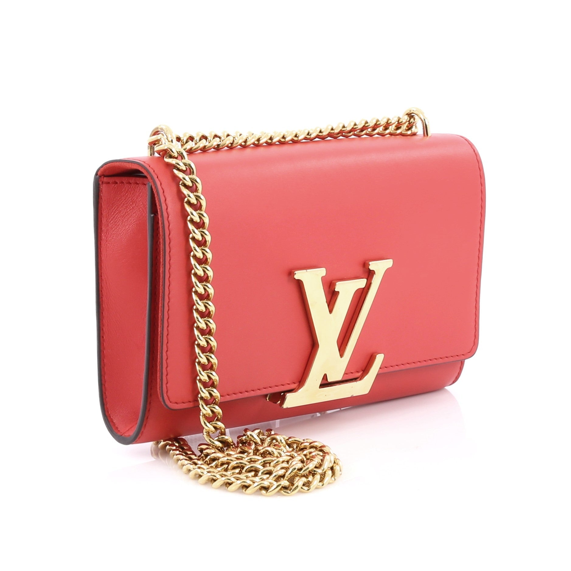 Chain Louise Clutch Leather MM